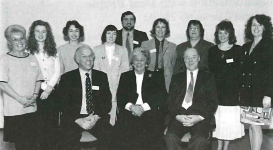 CACDP staff in 1982