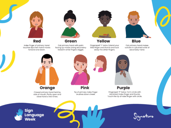Sign Language Week - Signature